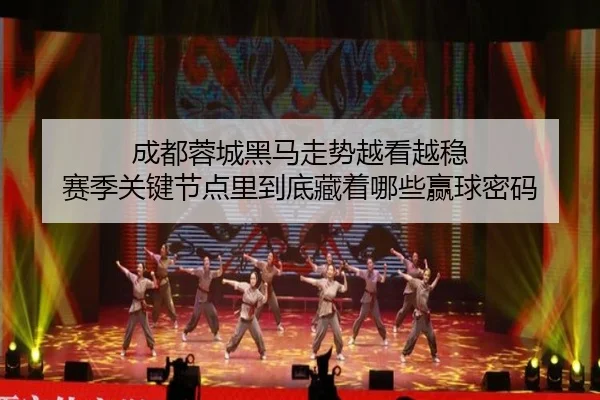成都蓉城黑马走势越看越稳 赛季关键节点里到底藏着哪些赢球密码